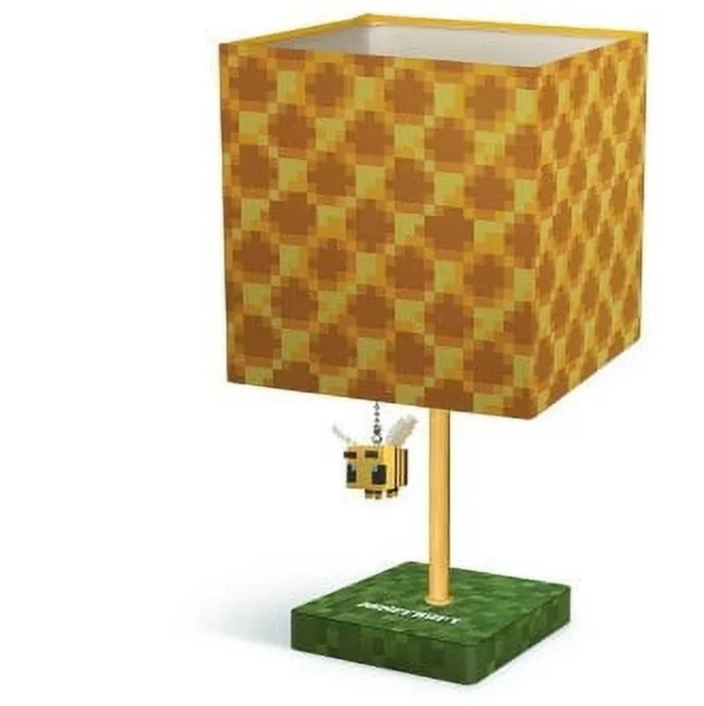 Minecraft Bee Honeycomb Desk Lamp - Picture 1 of 6